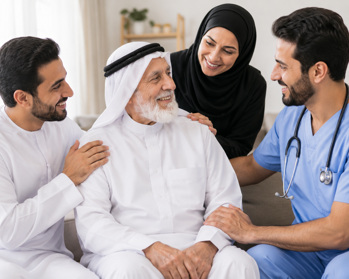 الرعاية الصحية المنزلية لكبار السن